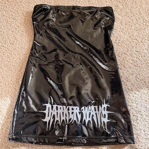 Darker Wavs patient shiny dress